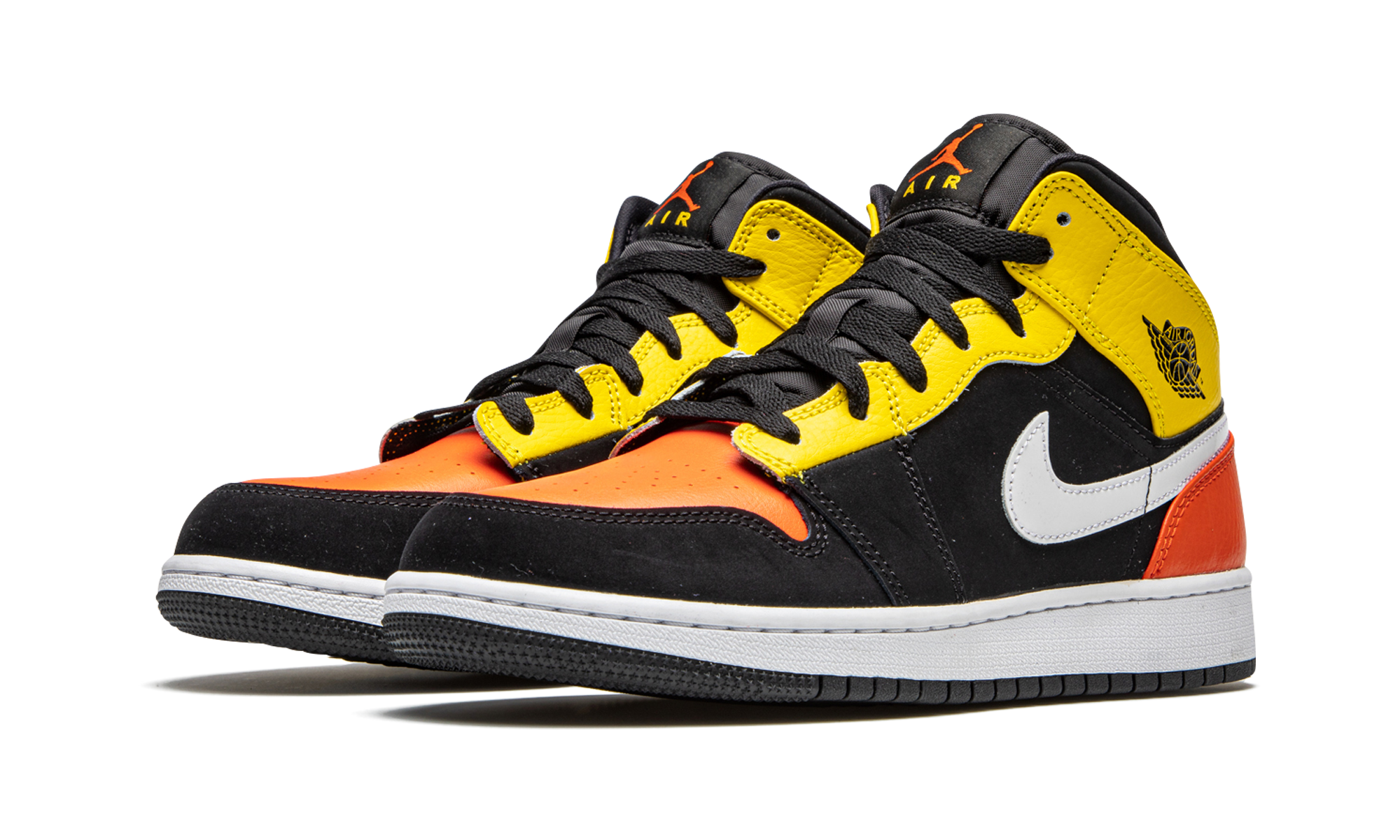 Air Jordan 1 MID SE GS "Amarillo Team Orange" BQ6931 087