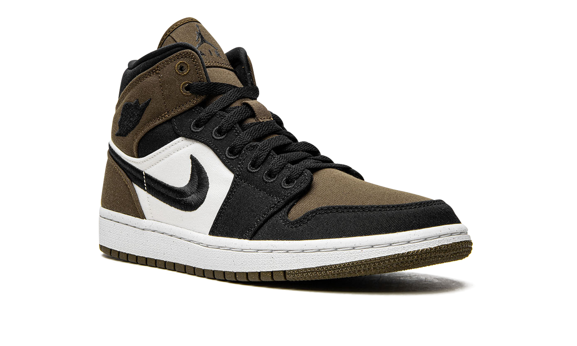 AIR JORDAN 1 MID SE WMNS "Olive Toe" DV0427 301