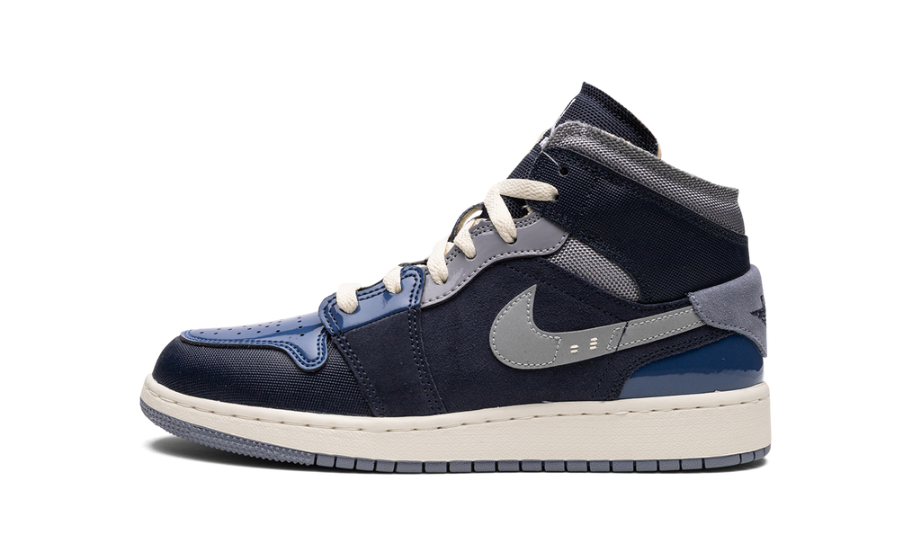 AIR JORDAN 1 MID SE CRAFT GS "Inside Out - Obsidian" DX2193 400