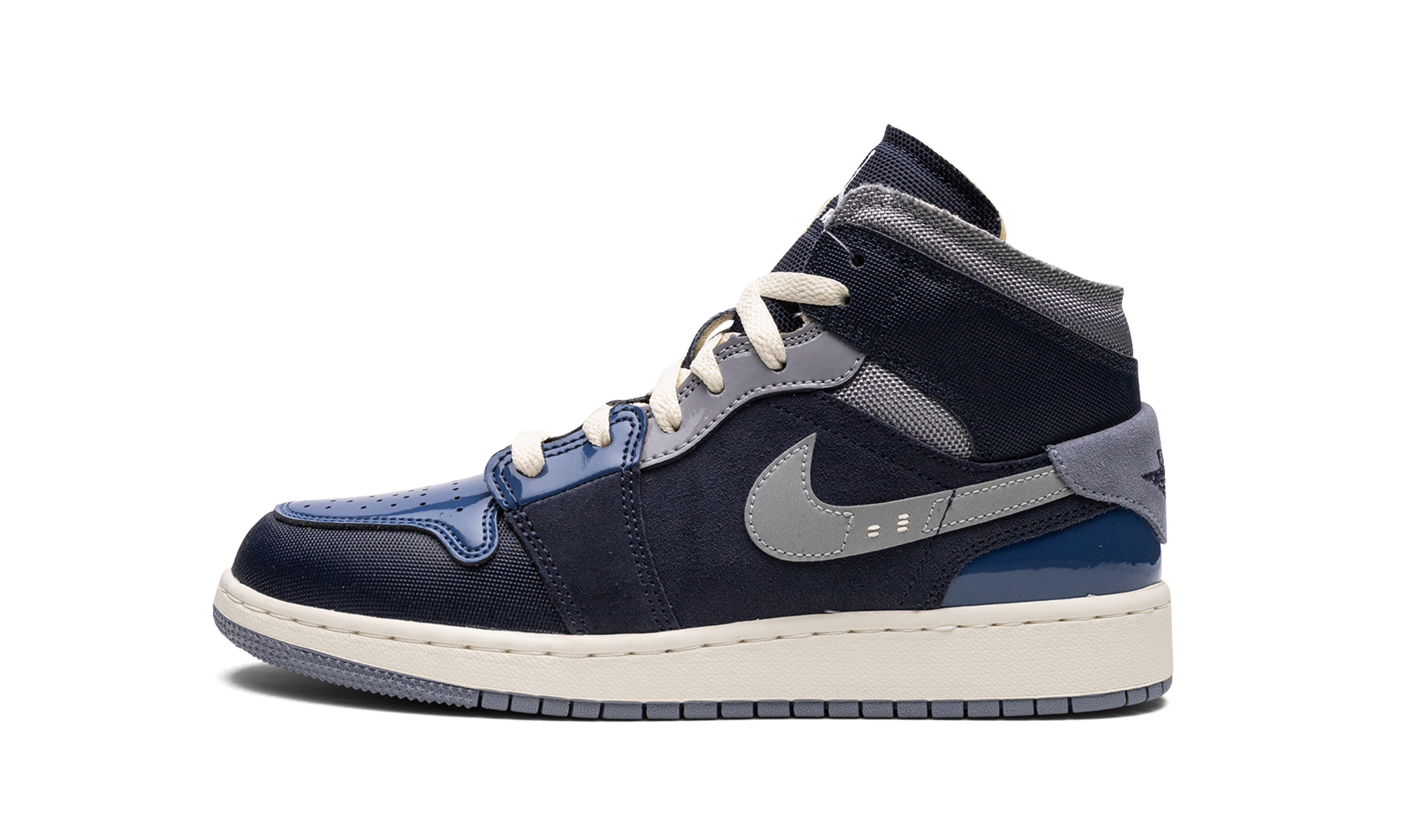 AIR JORDAN 1 MID SE CRAFT GS "Inside Out - Obsidian" DX2193 400
