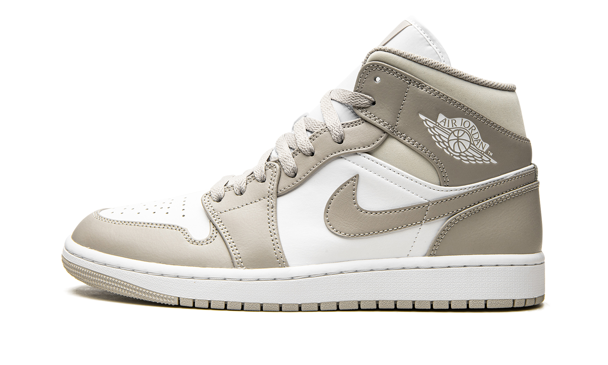 Air Jordan 1 Mid "Linen / College Grey" 554724 082