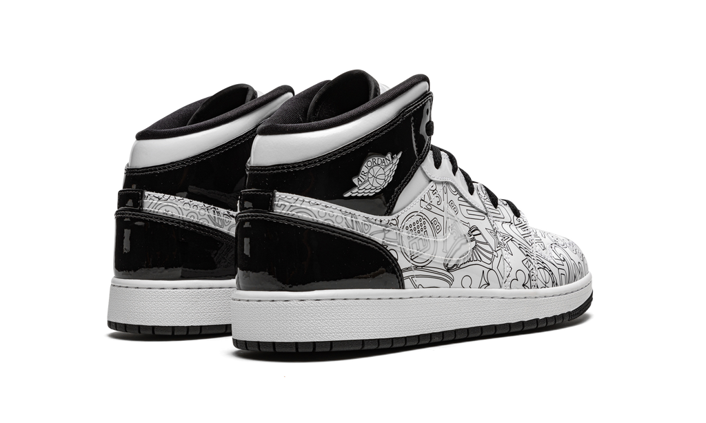 Air Jordan 1 MID SE GS "DIY" DC4099 100