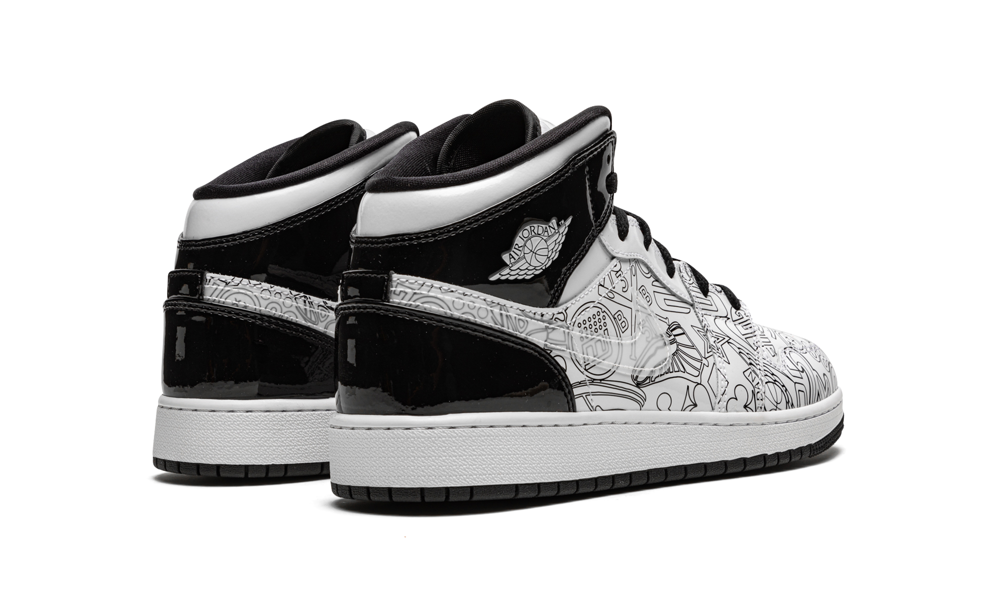 Air Jordan 1 MID SE GS "DIY" DC4099 100