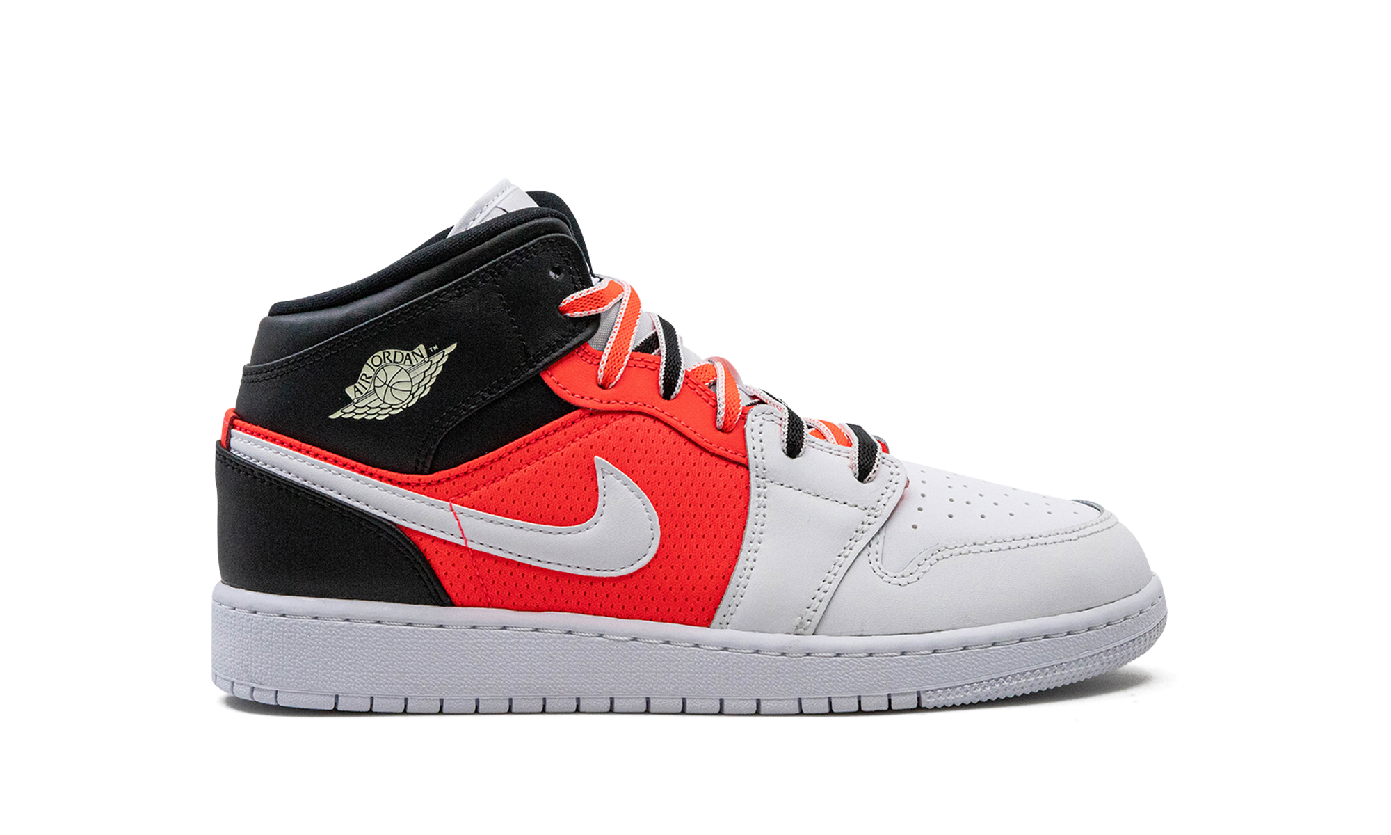 Air Jordan 1 Mid SE GS "White Infrared" FB4417 016
