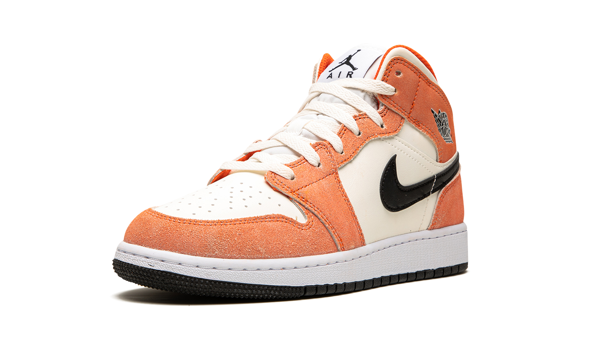 Air Jordan 1 Mid SE GS "Orange Suede" DV1336 800