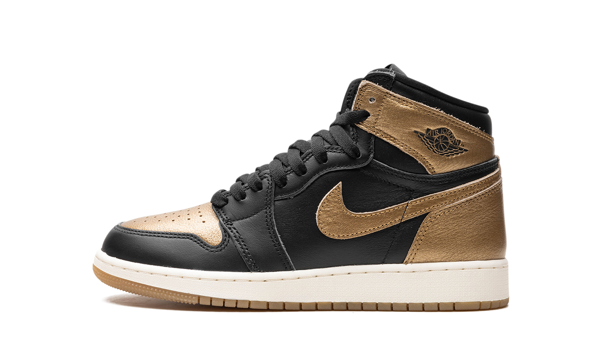 Air Jordan 1 GS "Black Metallic Gold" FD1437 071