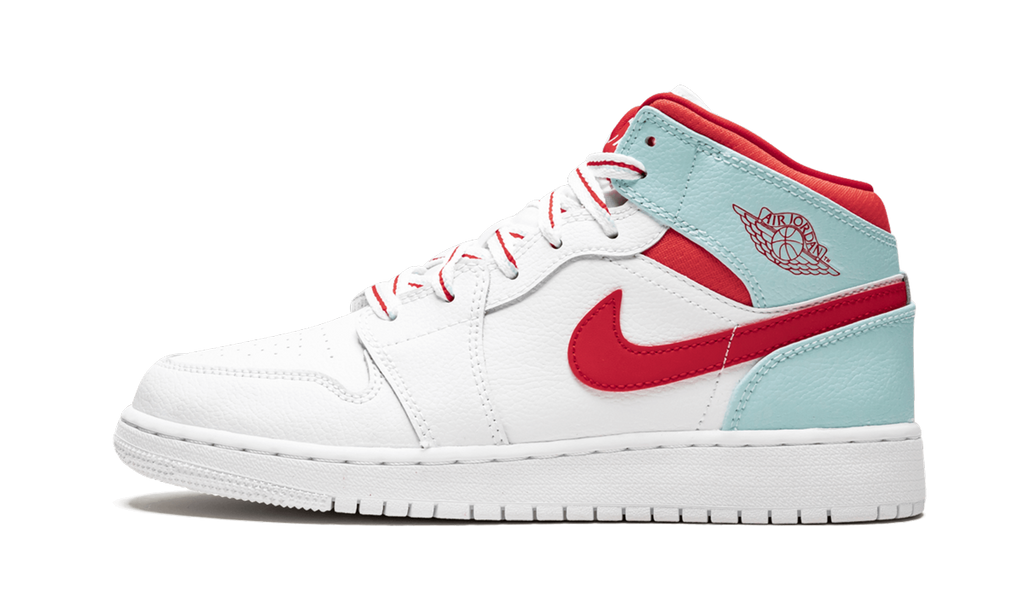 Air Jordan 1 Mid GS "Topaz Mist" 555112 104