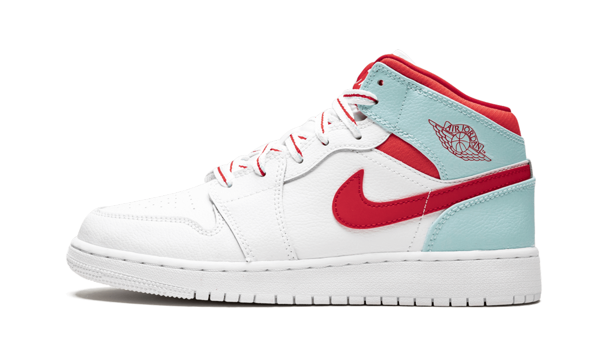 Air Jordan 1 Mid GS "Topaz Mist" 555112 104