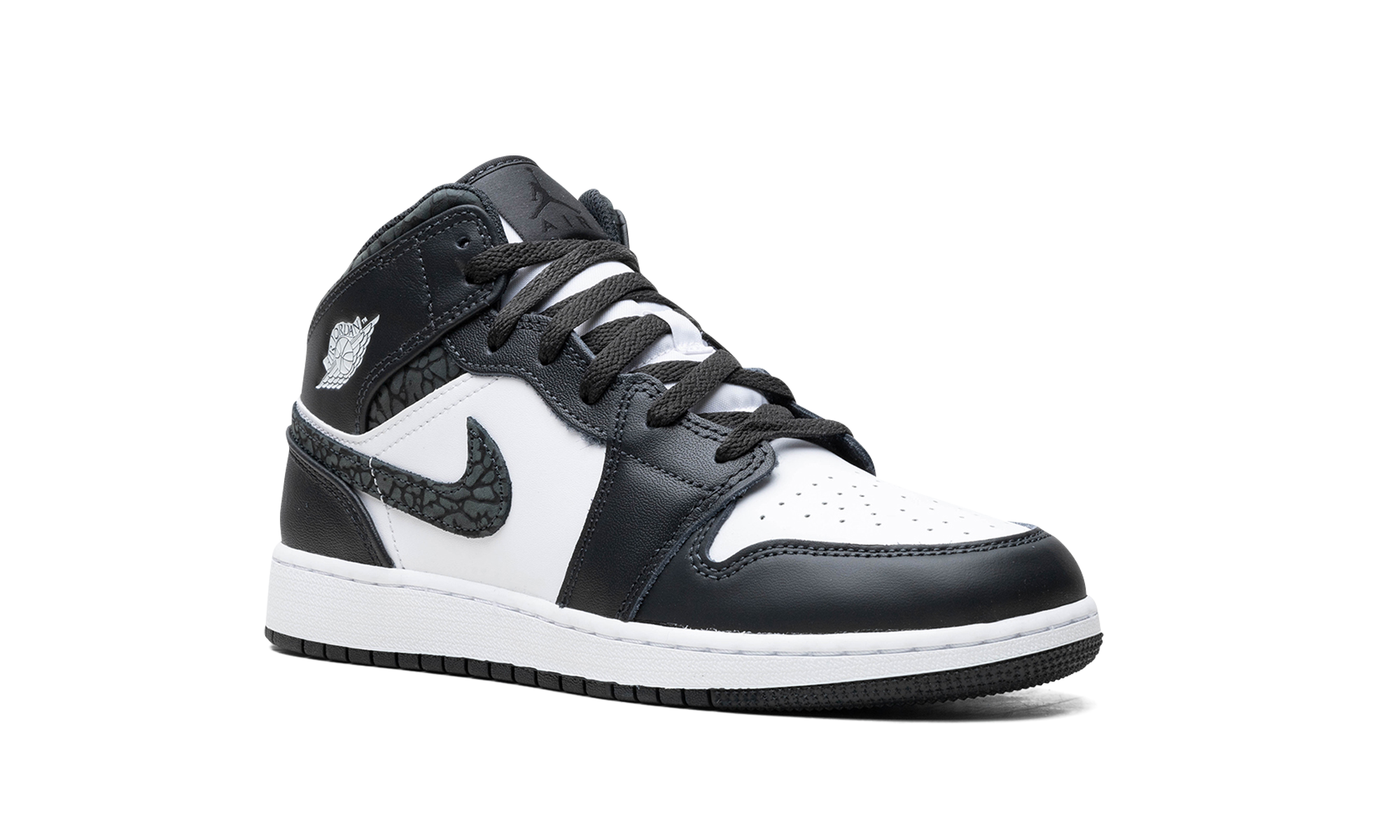 Air Jordan 1 Mid GS "Panda Elephant" FB9909 001