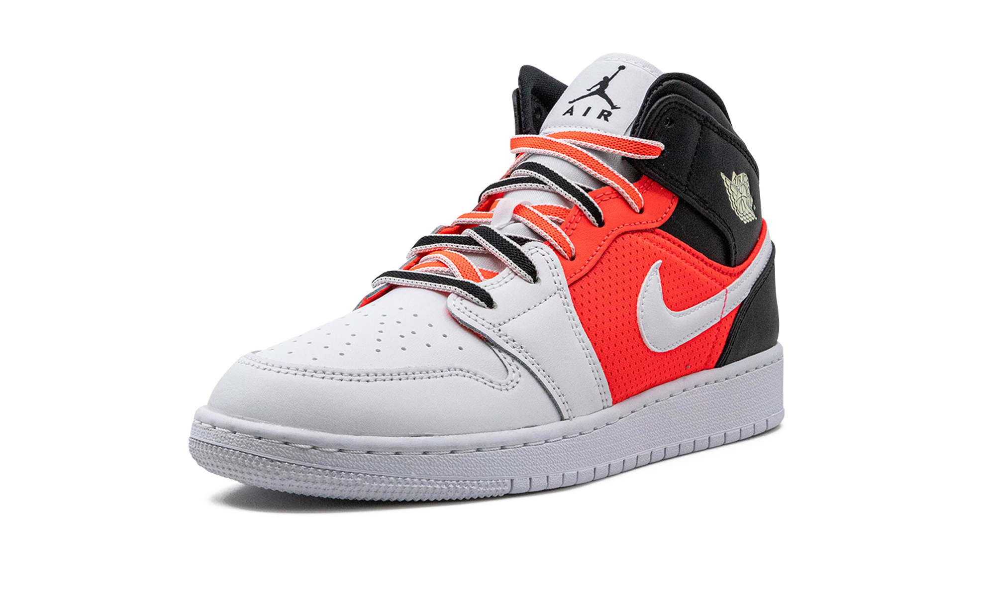 Air Jordan 1 Mid SE GS "White Infrared" FB4417 016
