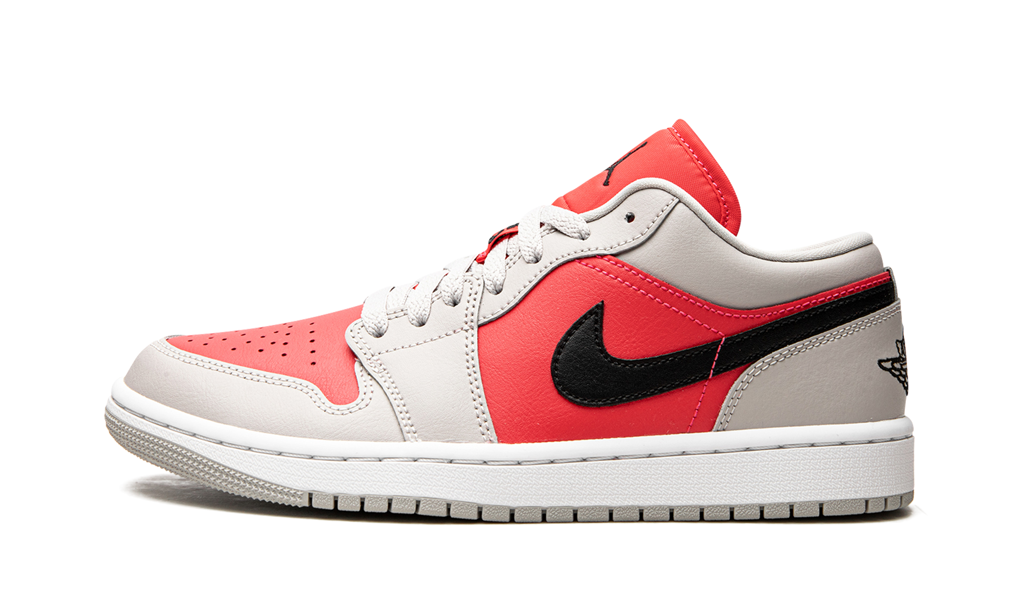 AIR JORDAN 1 LO WMNS "Light Iron Ore / Siren Red" DC0774 060