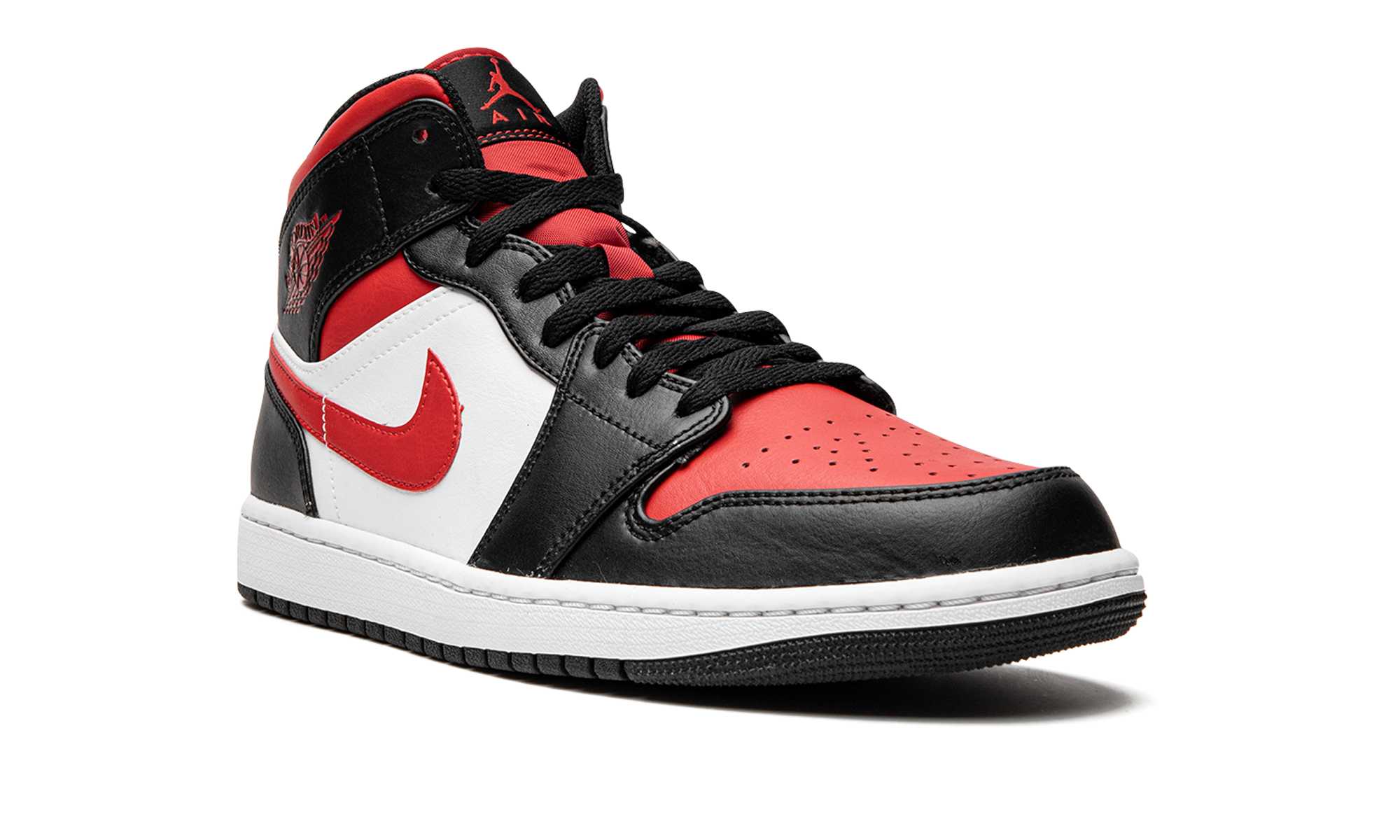 Air Jordan 1 Mid "Bred Toe" 554724 079