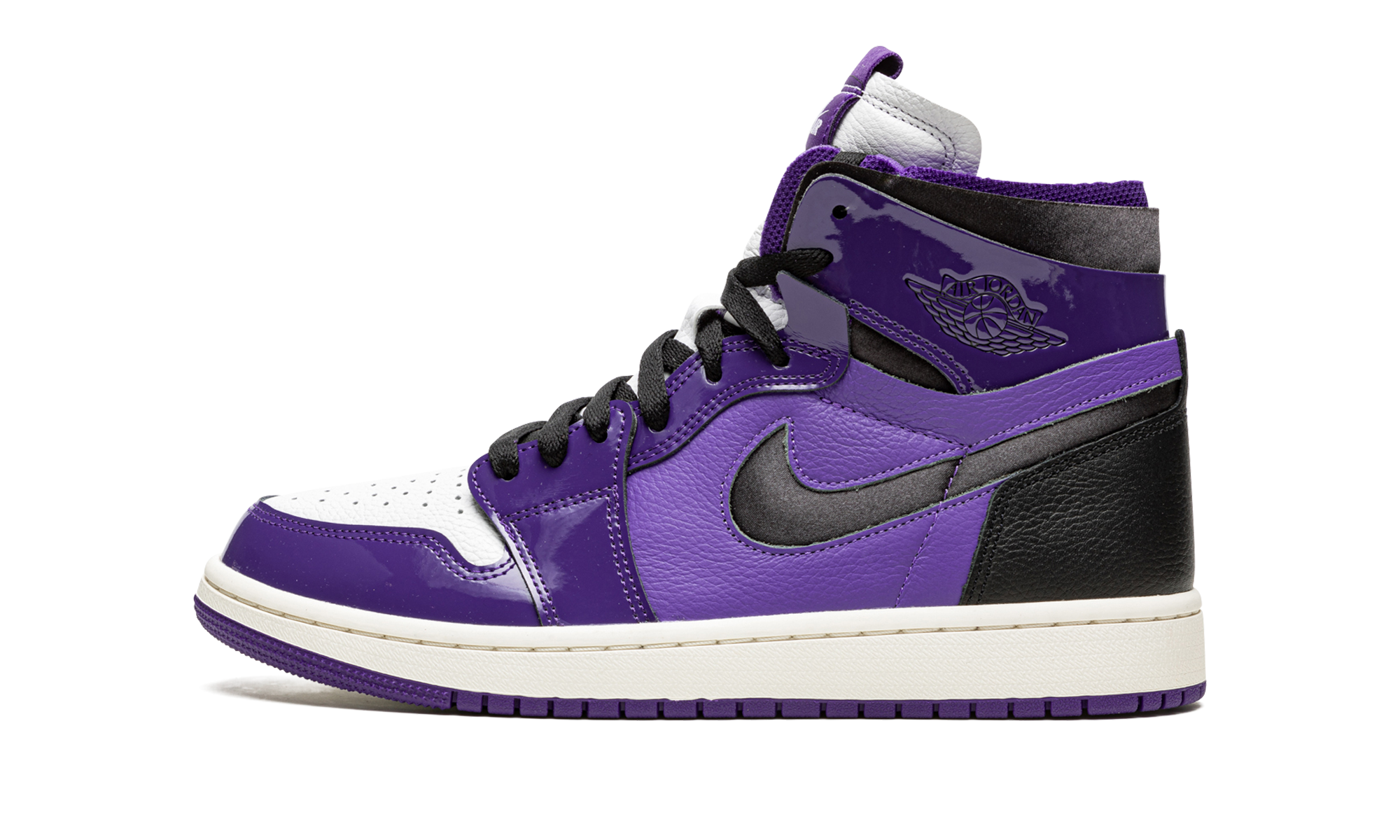 AIR JORDAN 1 HIGH ZOOM CMFT WMNS "Purple Patent" CT0979 505