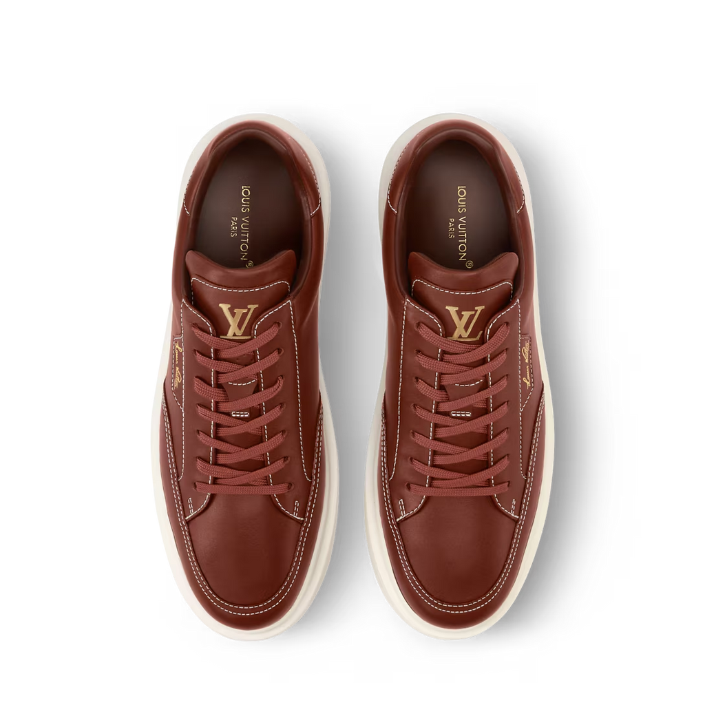 LV Beverly Hills Sneaker Chestnut Brown