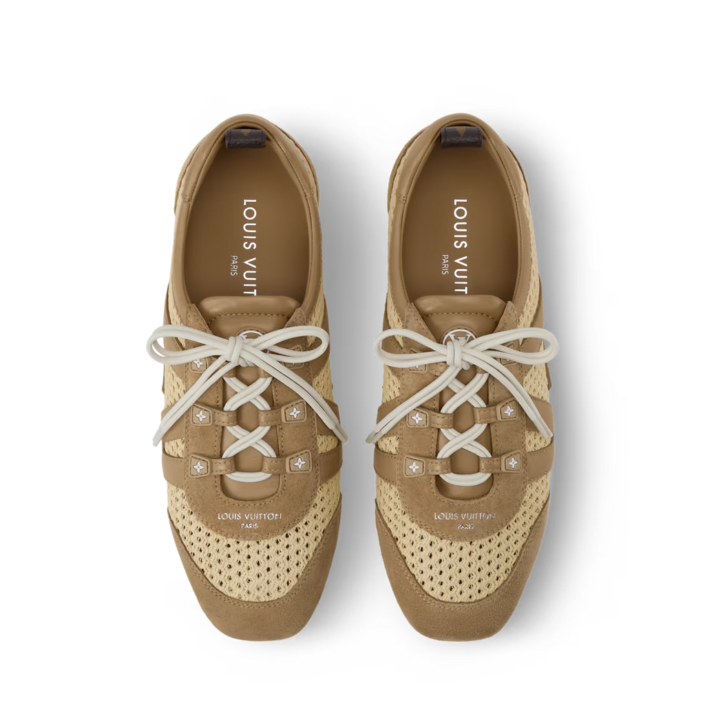 LV Sneakerina Natural Beige
