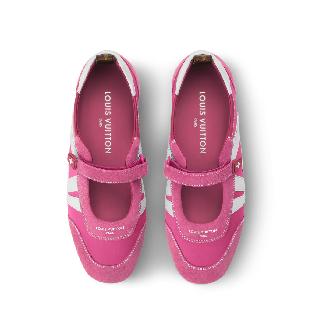 LV Sneakerina Mary Jane Pink
