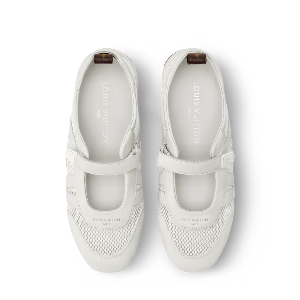 LV Sneakerina Mary Jane White