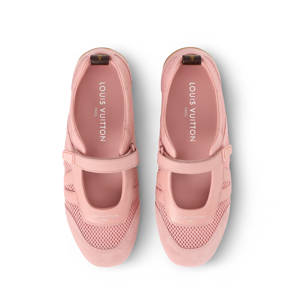 LV Sneakerina Mary Jane Coral Pink