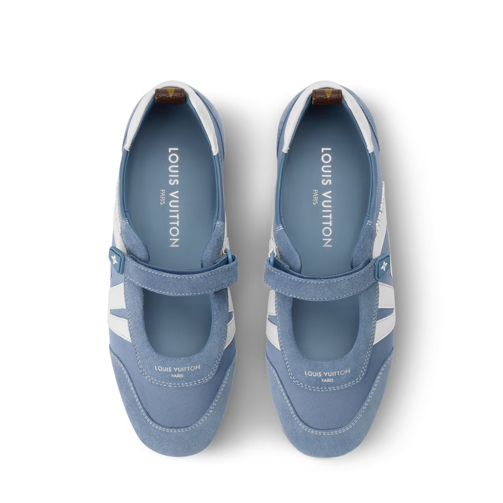 LV Sneakerina Mary Jane Azure Blue