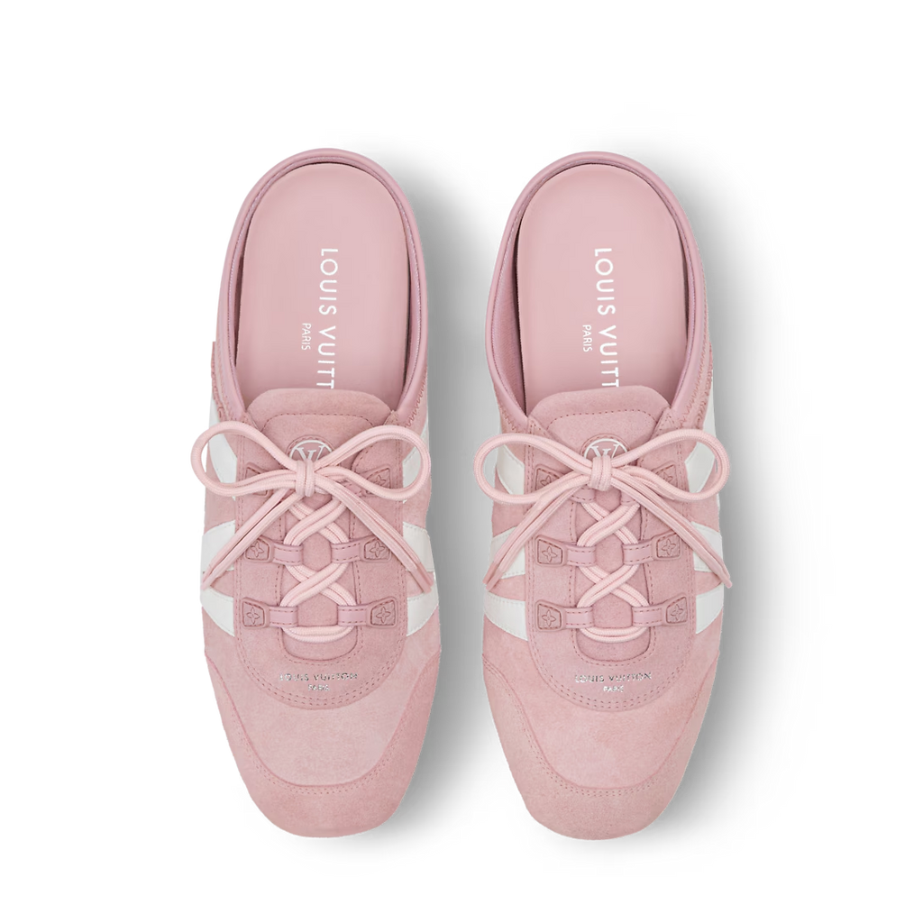 LV Sneakerina Open Back Rose Clair Pink