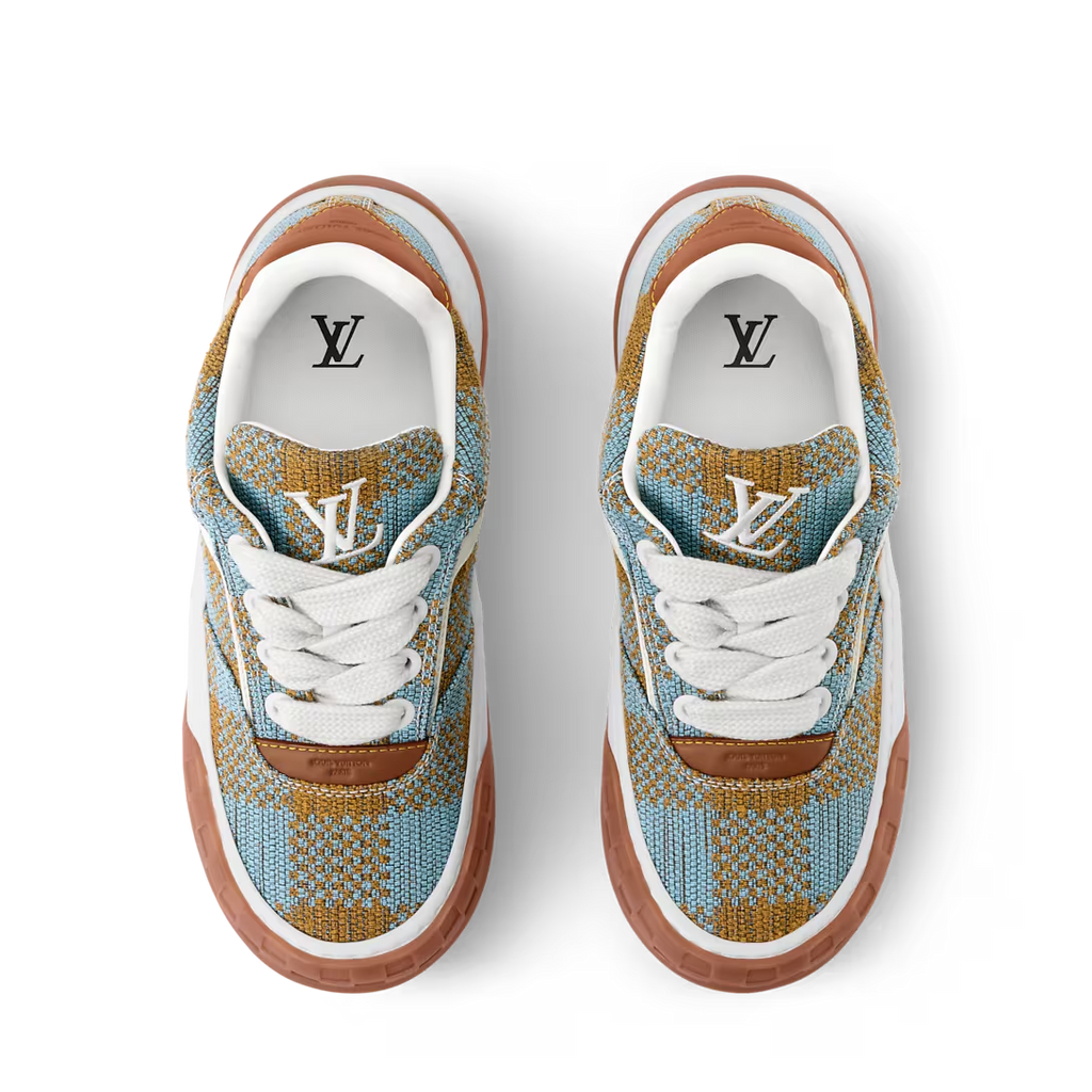 LV Tilted Sneaker Blue