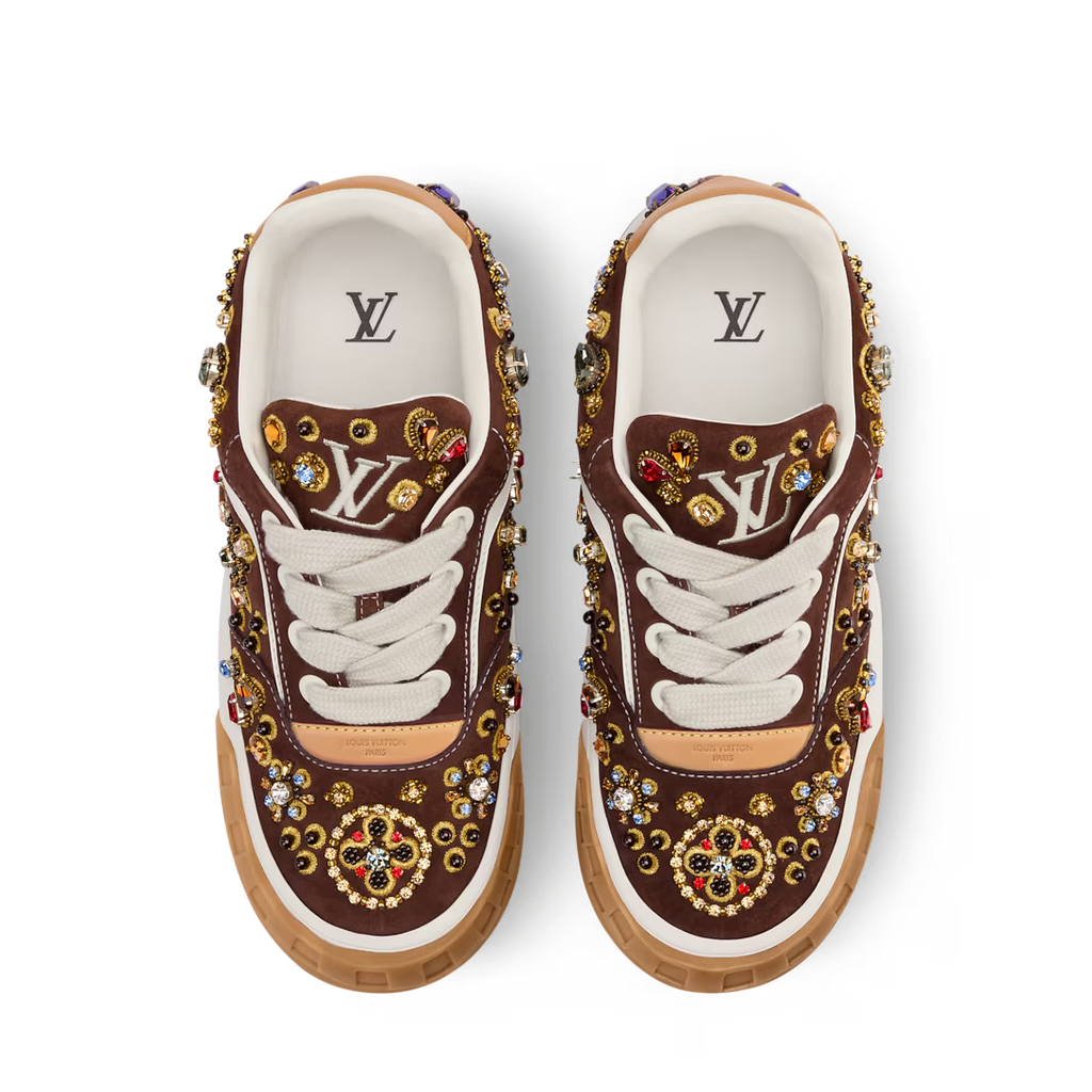 LV Tilted Sneaker Brown