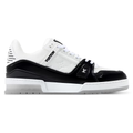 LV Trainer Sneaker Black White