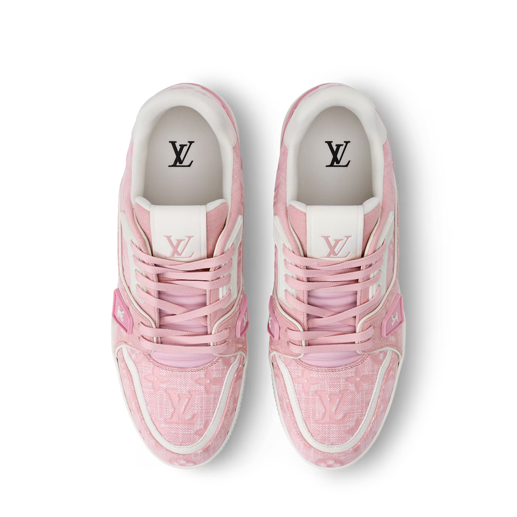 LV Trainer Pink Canvas