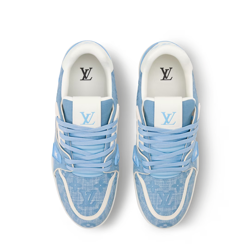 LV Trainer Blue Canvas