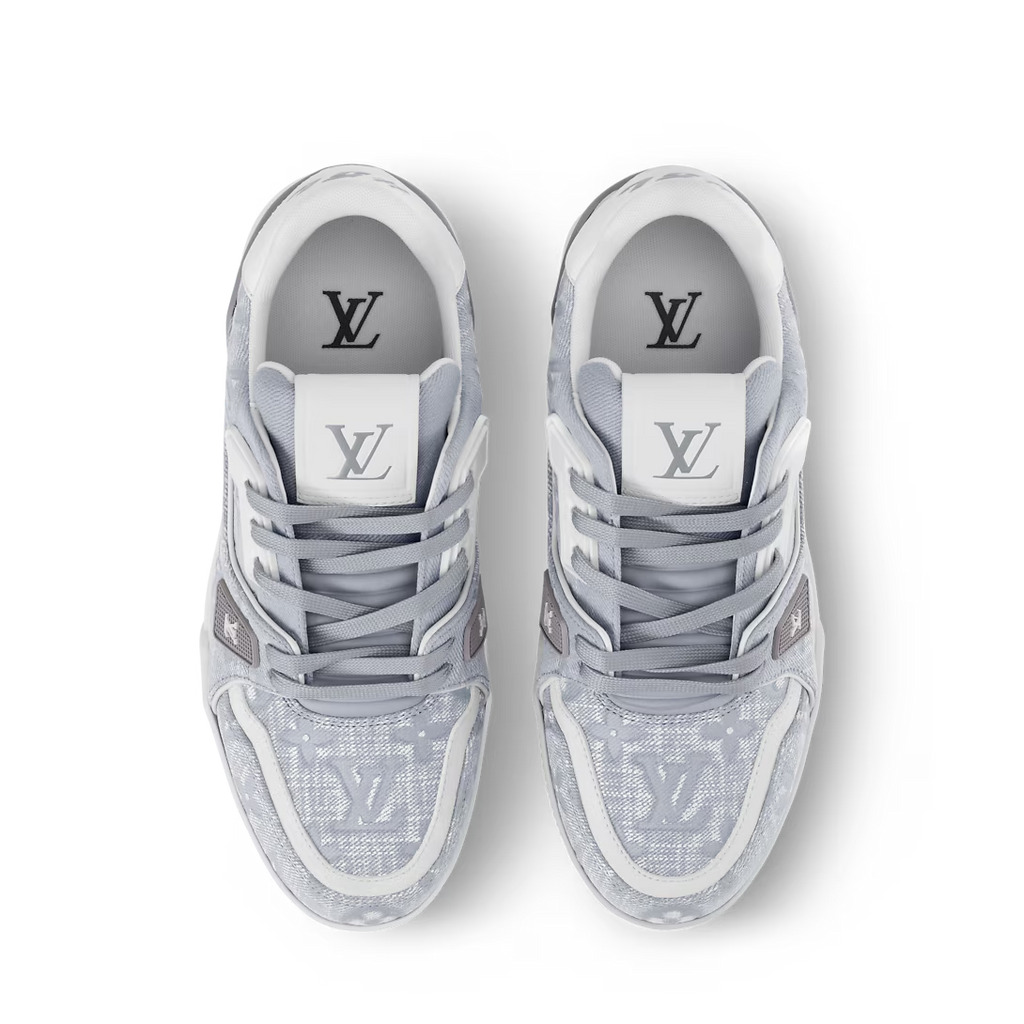 LV Trainer Gray Canvas