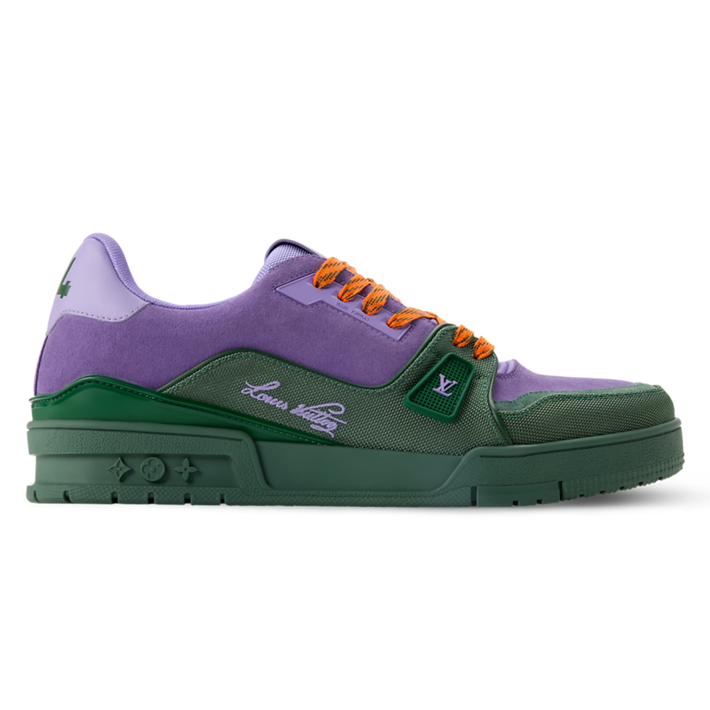 LV Trainer Sneaker Waterproof Nubuck Leather