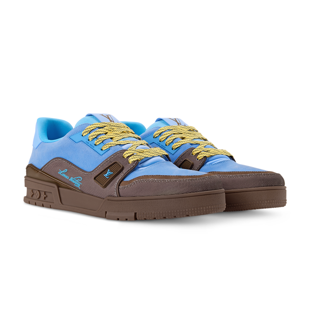 LV Trainer Sneaker Waterproof Nubuck Leather
