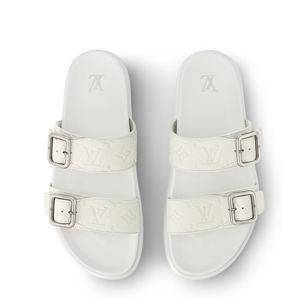 LV Venice Mule White