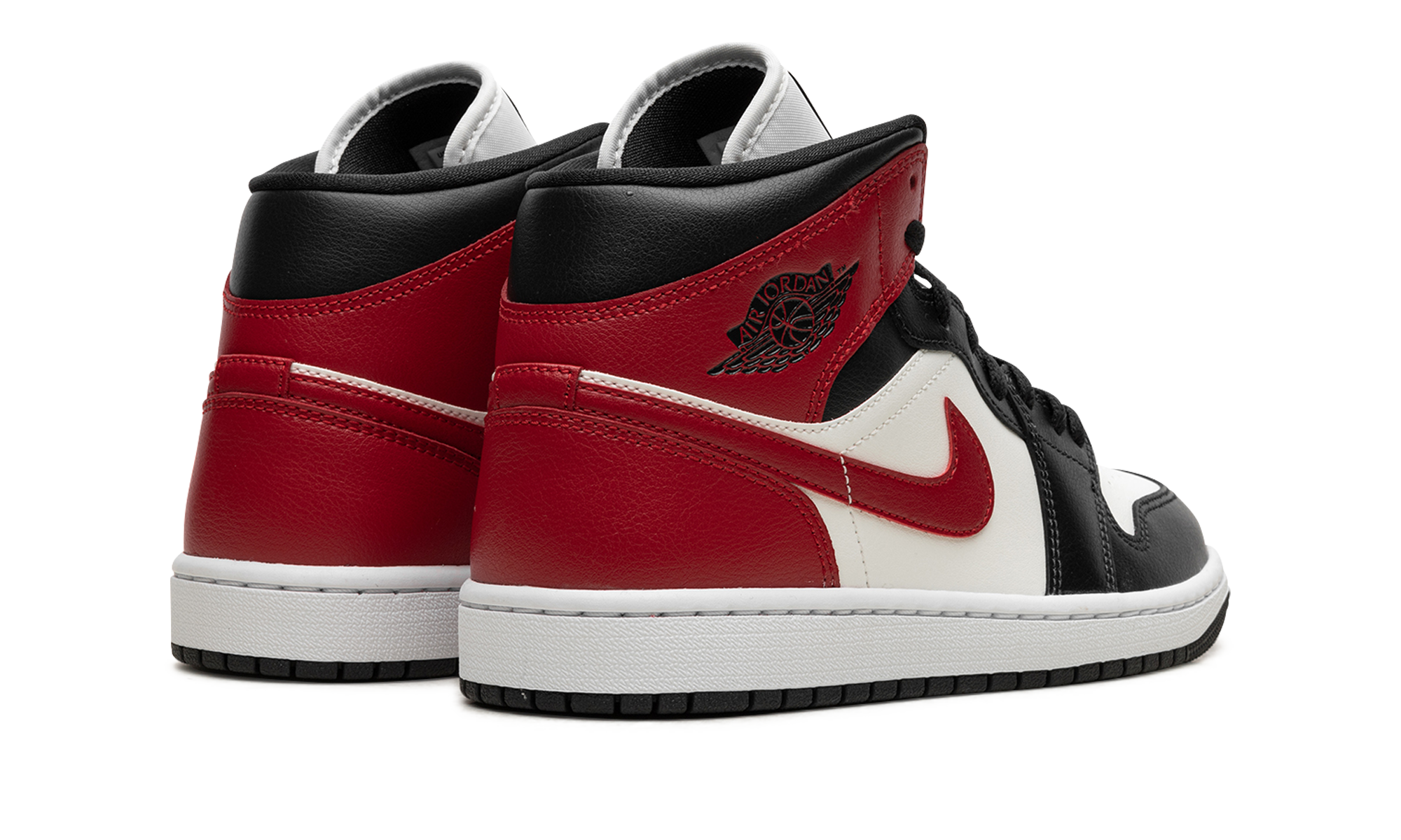 AIR JORDAN 1 MID WMNS "Black Toe" BQ6472 160