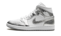Air Jordan 1 Mid SE WMNS "Metallic Silver" FN5031 100