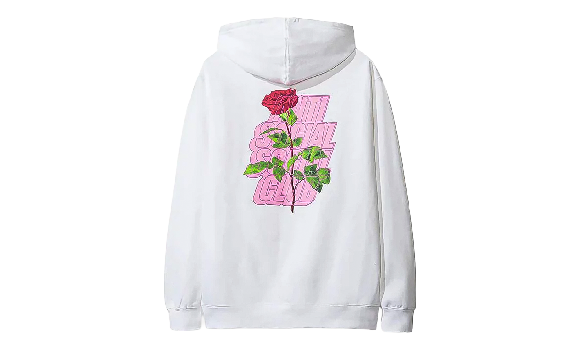 Blocked Logo Plant Me Hoodie "White" ASSC013
