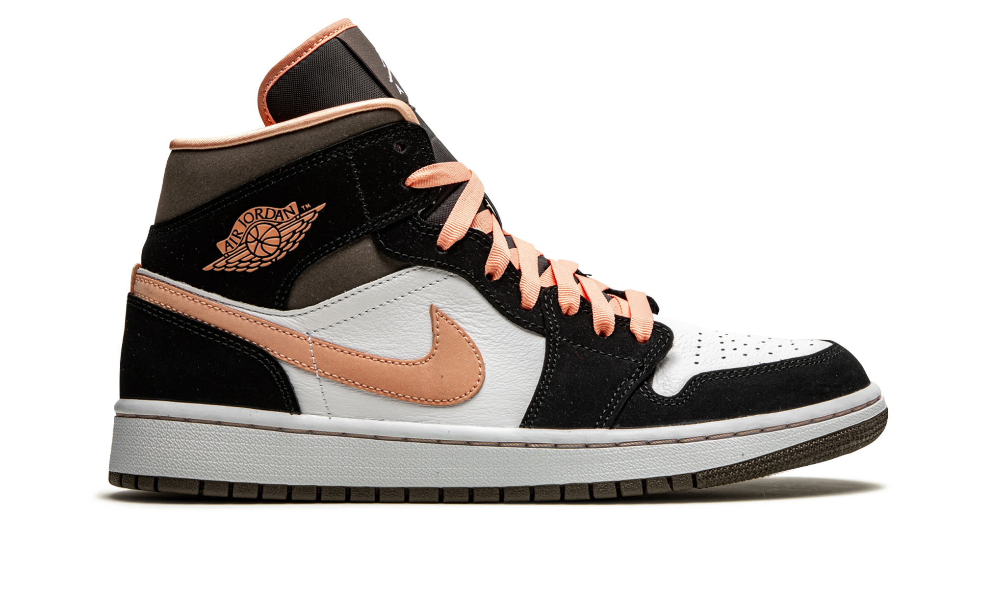 AIR JORDAN 1 MID SE WMNS "Peach Mocha" DH0210 100