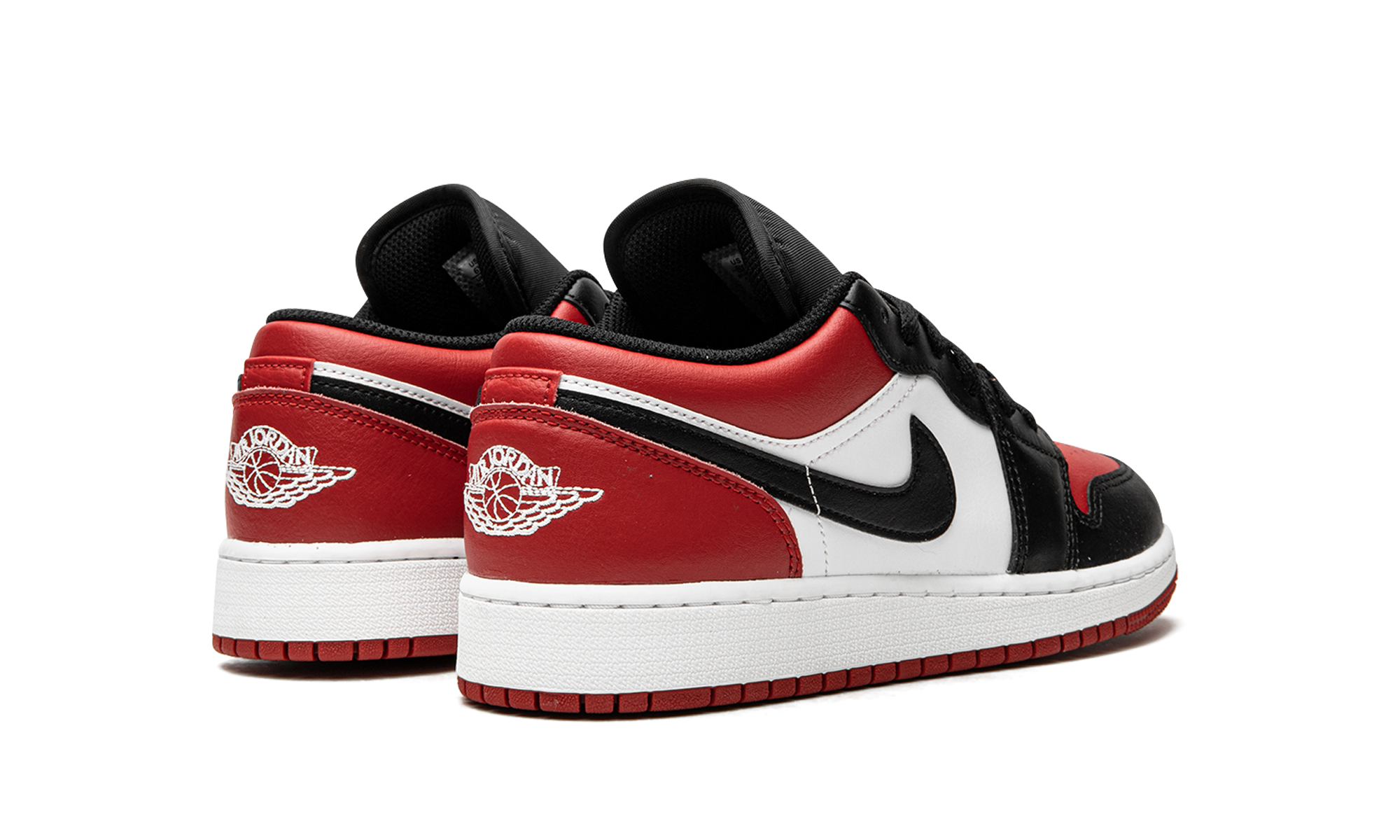 Air Jordan 1 Low GS "Bred Toe" 553560 612
