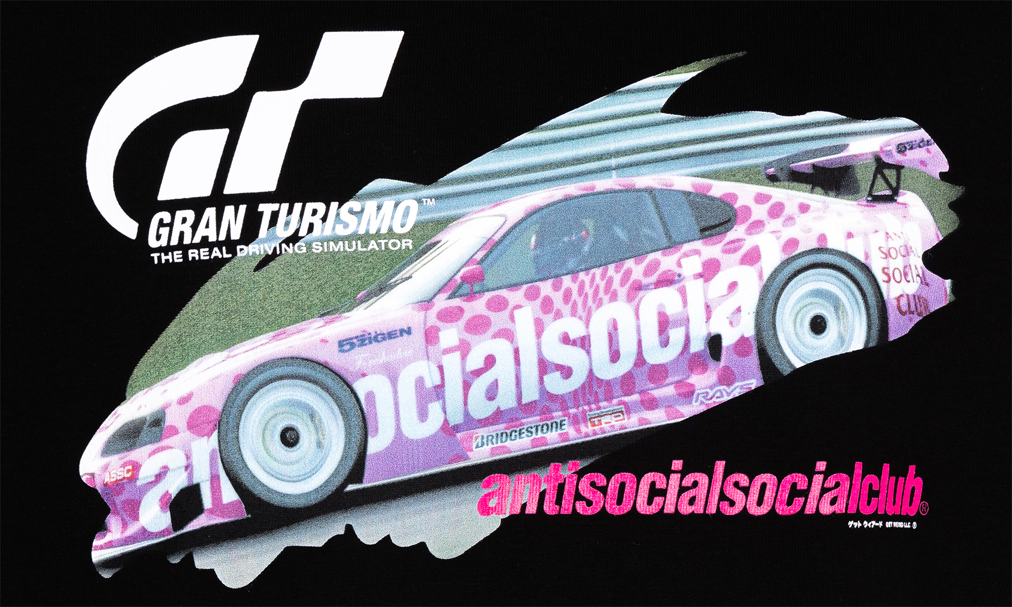 Gran Turismo x ASSC GT500 Tee "Members Only" AS0288