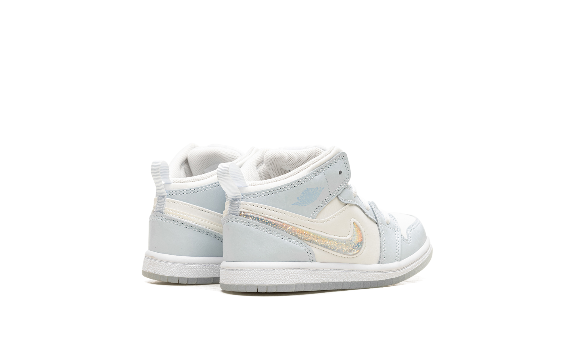 Air Jordan 1 Mid TD "Glitter Swoosh" FQ9116 400