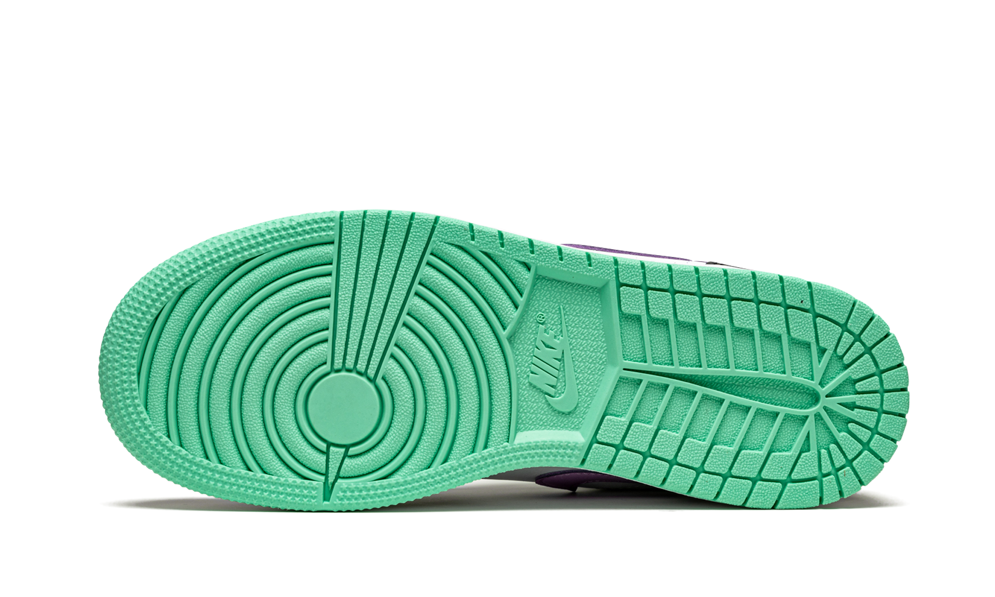 Air Jordan 1 Low GS "Black / Violet Shock / Green Glow" 553560 151