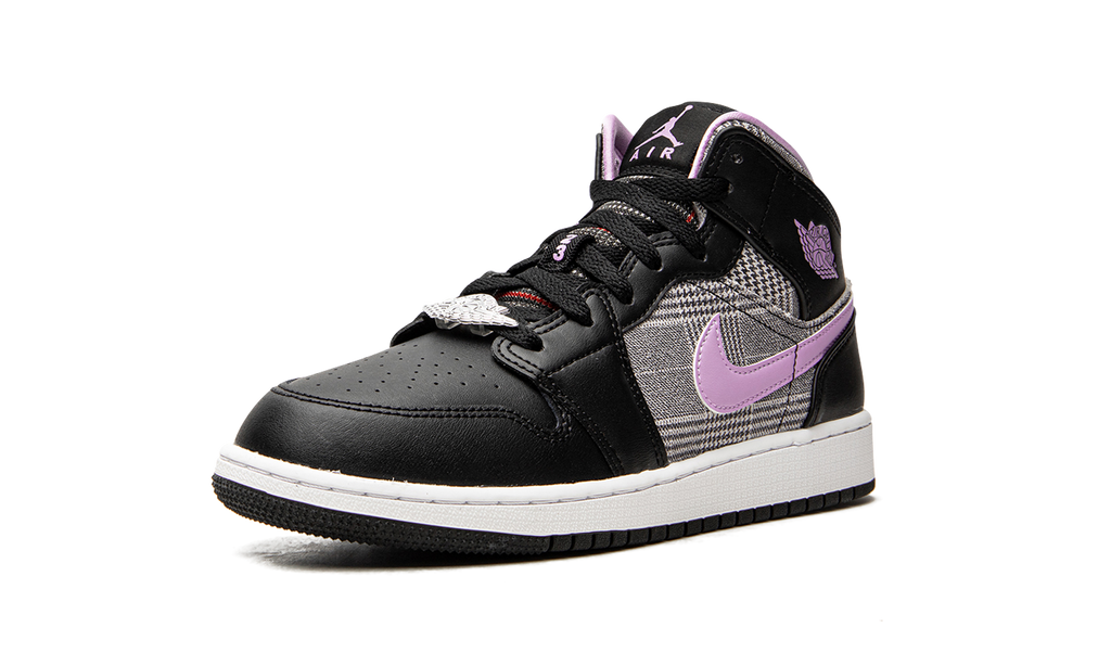 Air Jordan 1 Mid GS "Houndstooth" DC7226 015