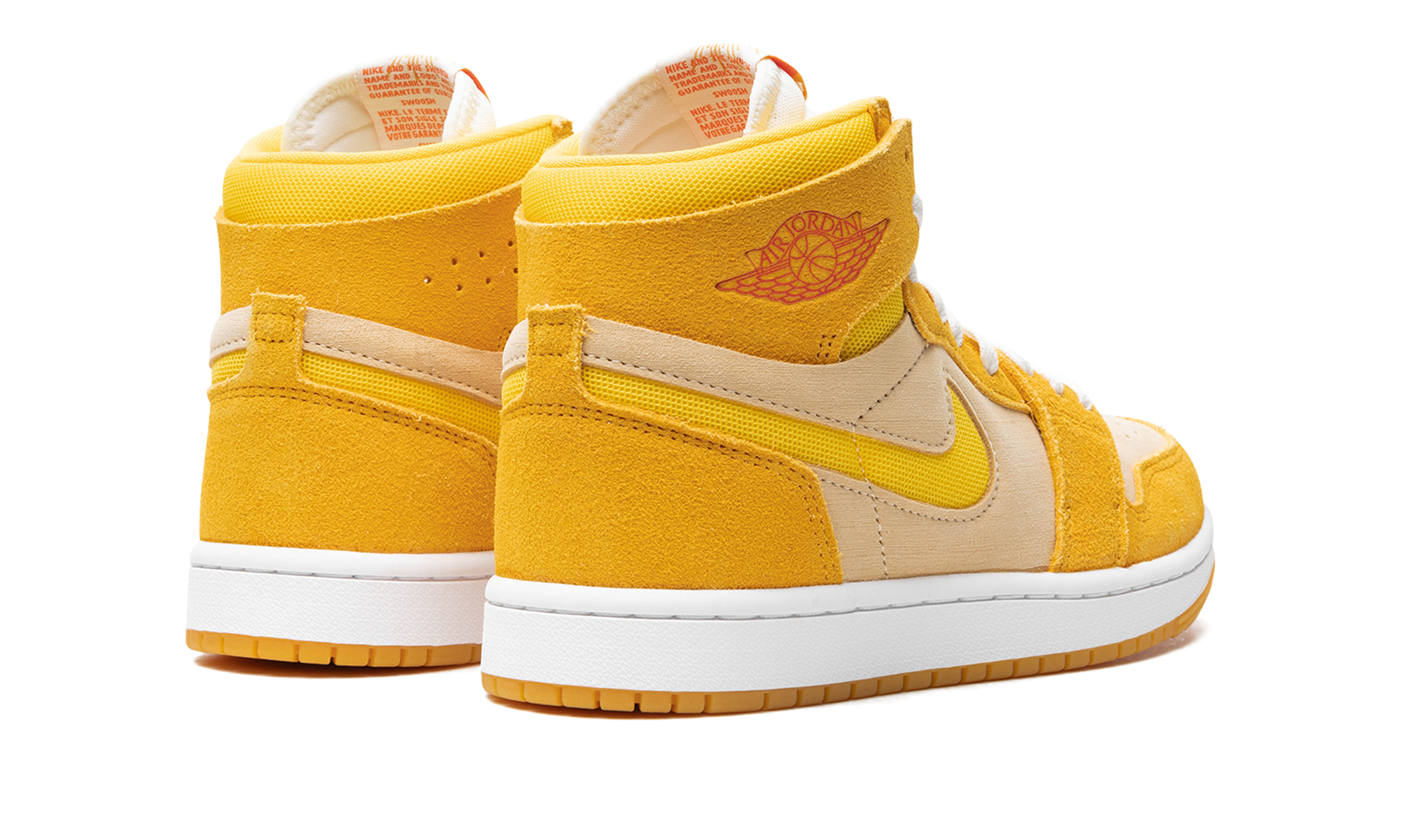 Air Jordan 1 Zoom Air CMFT 2 WMNS "Yellow Ochre/Tour Yellow-Pale Vanilla-Safety" FJ5743 700