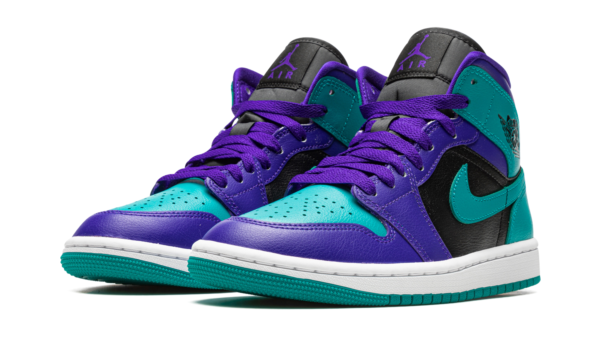 AIR JORDAN 1 MID WMNS "Black Grape" BQ6472 502