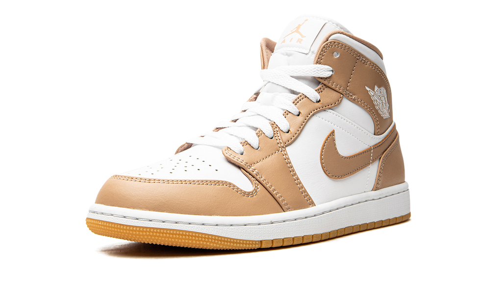 Air Jordan 1 Mid "Tan / Gum" 554724 271