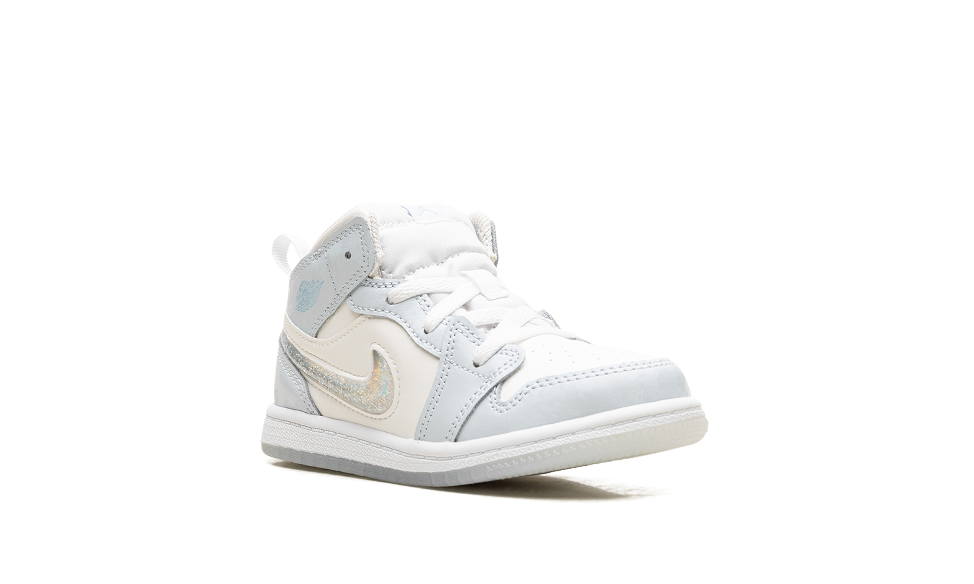 Air Jordan 1 Mid TD "Glitter Swoosh" FQ9116 400