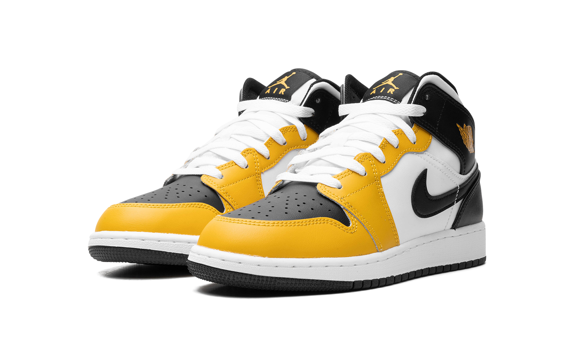 AIR JORDAN 1 MID GS "YELLOW OCHRE" DQ8423 701