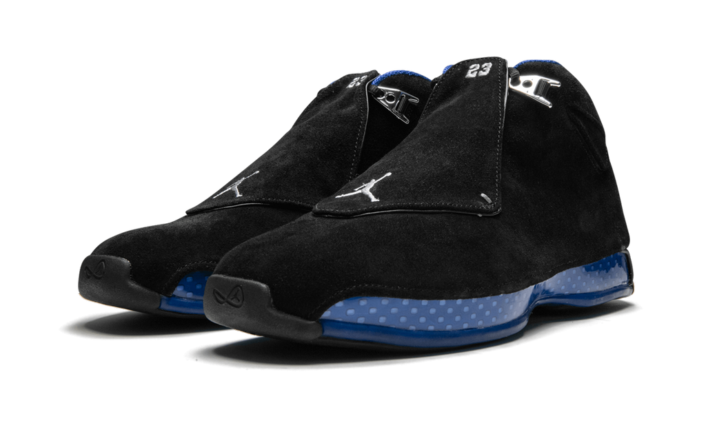 Air Jordan 18 Retro "Black Sport Royal" AA2494 007