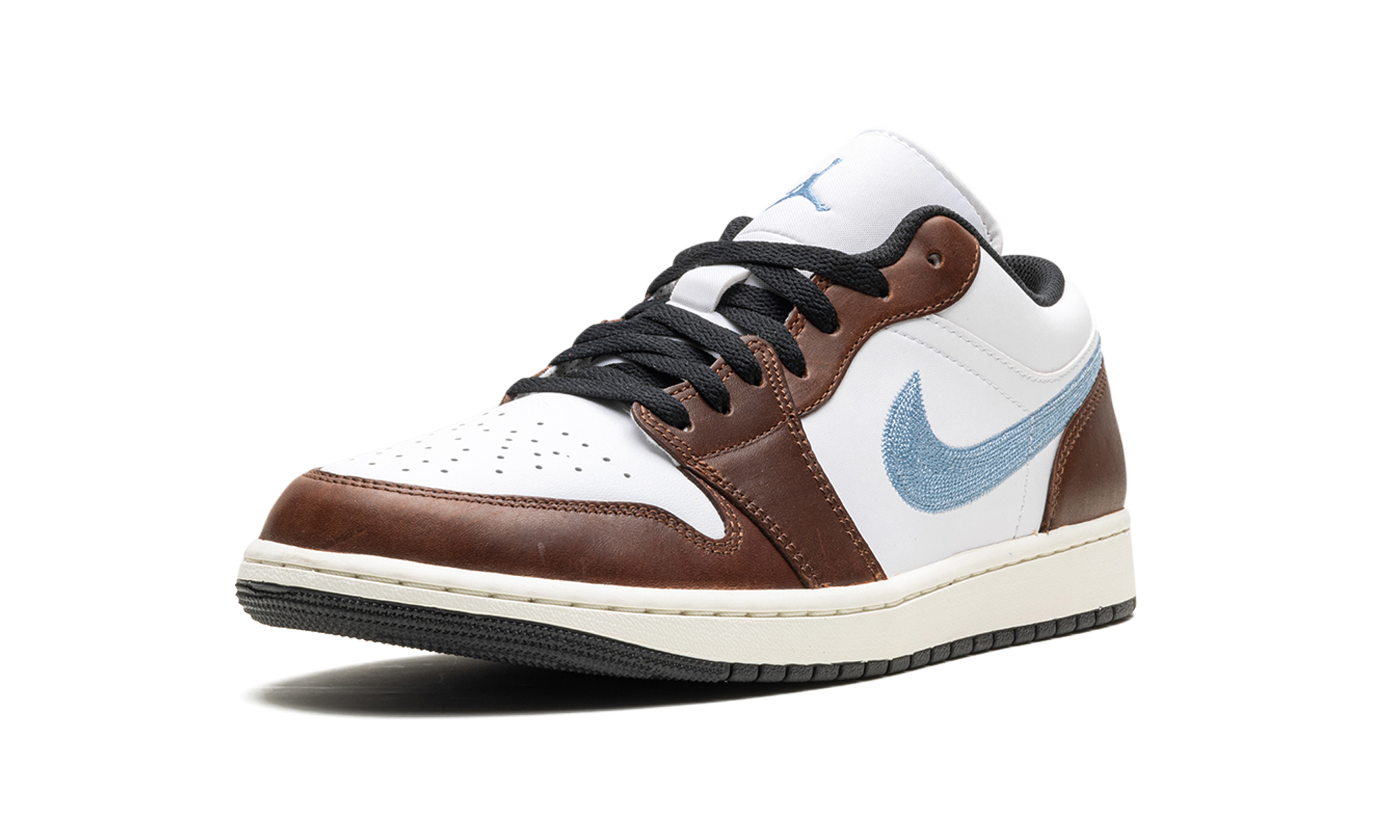 Air Jordan 1 Low SE "Embroidered Swoosh - Mocha" FQ7832 142