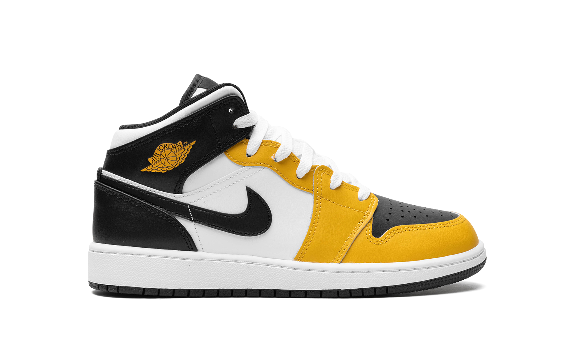 AIR JORDAN 1 MID GS "YELLOW OCHRE" DQ8423 701